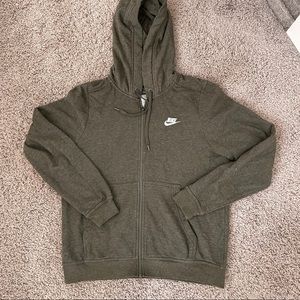 NIKE zip hoodie